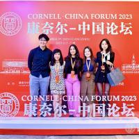 CAPS Students attend Cornell-China Forum 2023