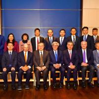 Asia Society Members at roundtable event