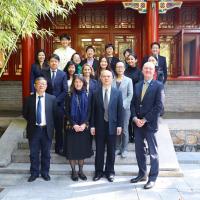 Cornell Delegation at Peking University