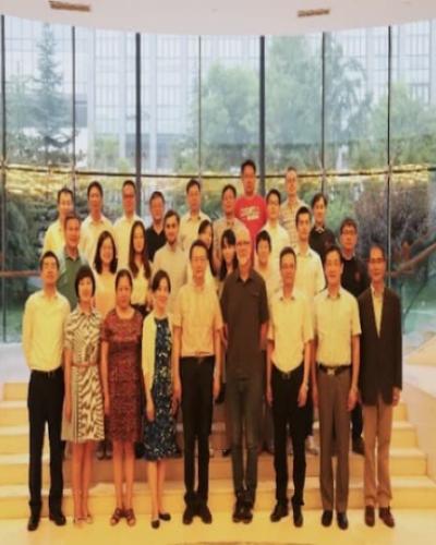 Group photo of academics